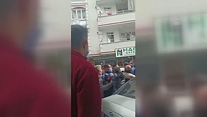 Esenyurt'ta kadın sürücüyü darp eden motosiklet sürücüsü tutuklandı