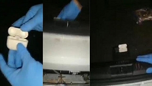 Şüphe üzerine durduruldu! Özel düzenekte ele geçirildi