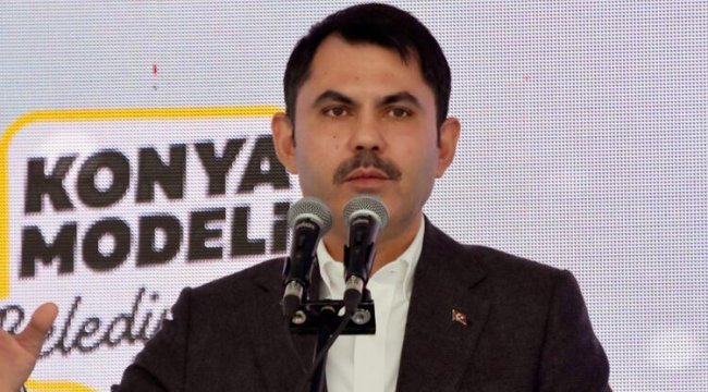 Bakan Kurum'dan 'Yeşil tribün' mesajı