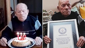 Dünyanın en yaşlı erkeği 112 yaşında hayatını kaybetti