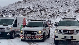 Suudi Arabistan’da kar sevinci