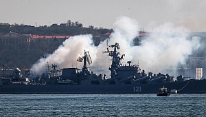 Rus gemisi Moskva hakkında flaş iddia... Karadeniz'de 'kırık ok' alarmı!