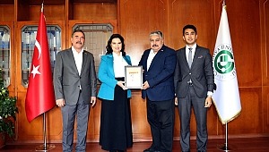 ÖZBEKİSTAN ADANA FAHRİ KONSOLOSUN'DAN, ÇUKUROVA ÜNİVERSİTESİ REKTÖRLÜĞÜNÜ ZİYARET