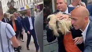 Fransa'da seçimi kaybeden aşırı sağcı Le Pen'e yumurtalı saldırı