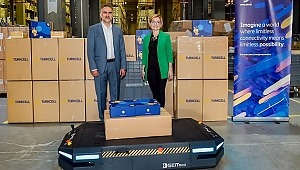 Turkcell ve Ericsson’dan 5G destekli Otonom Mobil Robot çözümü