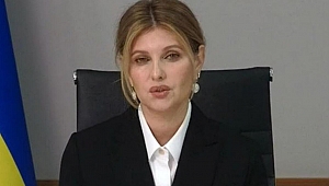 Ukrayna First Lady'sinden dünyaya mesajlar