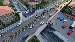 İzmir Aliağa'da trafik 'bat-çık' çözümü