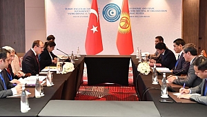 Bakan Muş, Kırgız mevkidaşı Amangeldiyev ile görüştü