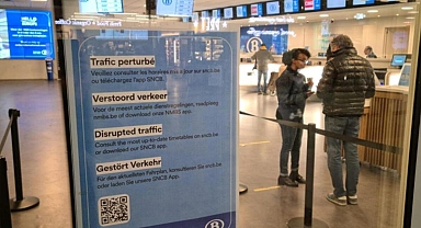 Belçika'da demiryolu çalışanları 3 günlük grev başlattı