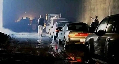 Afganistan’da yakıt tankeri tünelde patladı: 19 ölü, 32 yaralı! İşte facianın yaşandığı tünelden ilk görüntüler