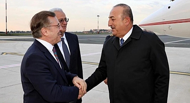 Bakan Çavuşoğlu, 8. Akdeniz Diyaloğu Forumu için Roma'da