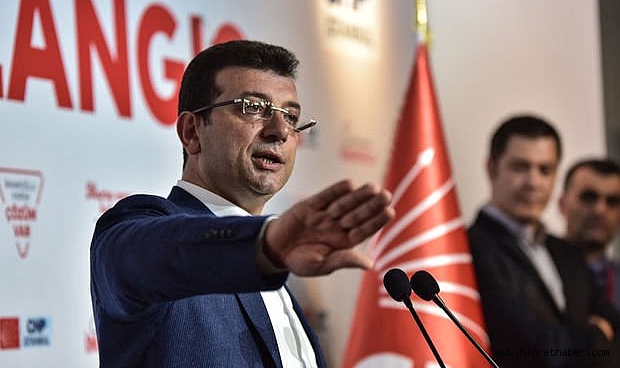 CHP'den İmamoğlu'na kırmızı kart