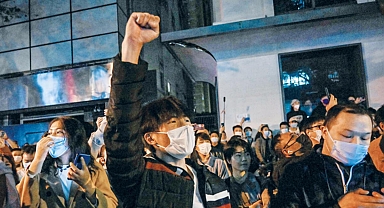 Çin’de protestocuları cep sinyali ele verdi