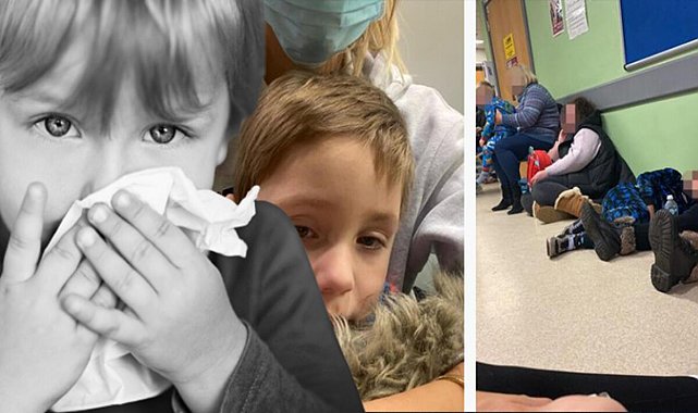İngiltere'de Strep A kabusu! Hastaneden gelen görüntüler korkuttu...
