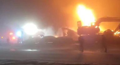Kanada'da yoğun sis: 14 araç birbirine girdi, 1 kişi öldü