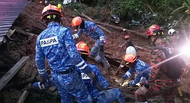 Malezya'da toprak kayması: 16 ölü, 17 kişi kayıp