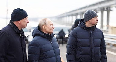 Putin Kırım köprüsünü yeniden ulaşıma açtı