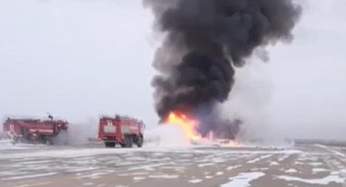 Rusya'da helikopter düştü: 3 kişi hayatını kaybetti