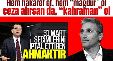 Şener : Hem hakaret et hem 'mağdur' ol, ceza alırsan da 'kahraman' ol