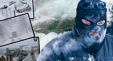 Sıcaklık 1 saat içinde düştü, 12 ölü! ABD’de ‘bomba siklonu’ alarmı!
