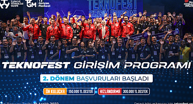 TEKNOFEST Girişim Programı 2. Dönem Başvuruları Başladı