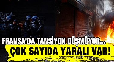 Terör örgütü PKK yanlıları Paris'te polisle çatıştı
