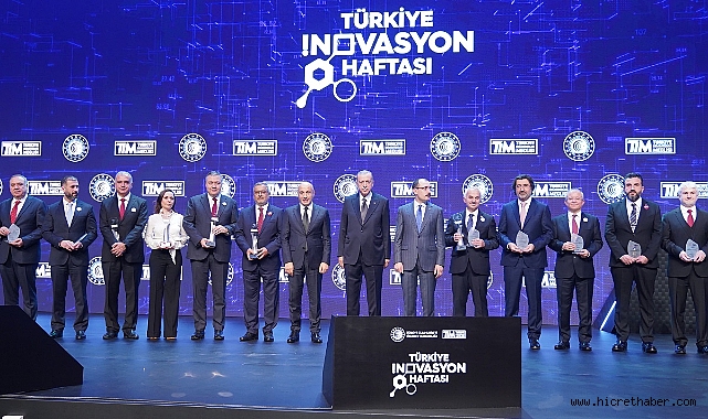 Türkiye İnovasyon Haftası Cumhurbaşkanı Recep Tayyip Erdoğan'ın Katılımıyla başladı...