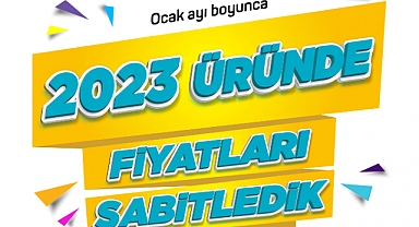 A101 2023 Ürünün Fiyatlarını Sabitledi