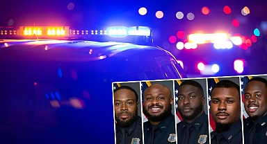 ABD’de bir kişiyi döverek ölümüne neden olan beş polis 'ikinci derece cinayetle' suçlandı