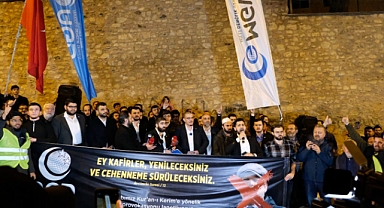 Anadolu Gençlik Derneği ''İslam'a uzanan elleri kırmasını biliriz''