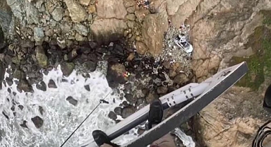 Aracı kasten uçuruma sürdüğü belirtilen babaya gözaltı kararı