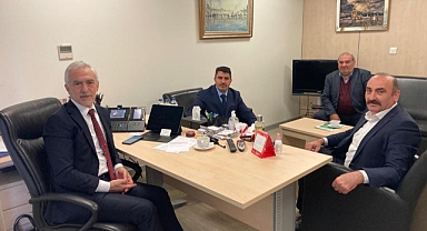 Avk. Mesut YILDIRIM Fazlı KILIÇ 'ı Makamında ziyaret etti