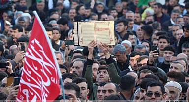 Batman halkı Kur'an için meydanlara indi  