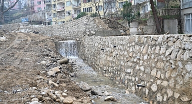 Bursa'da Gökdere daha estetik hale getiriliyor
