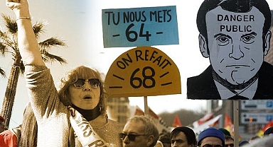 Fransa basını 'kara gün' dedi, ülkede 1 milyon kişi sokağa çıktı! Emeklilik yaşının 64 olmasına karşı büyük grev
