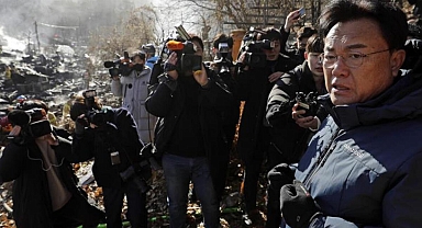 Güney Kore'de gecekondu mahallesinde yangın: 60 ev kül oldu