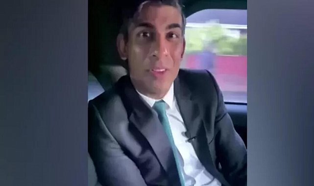 İngiltere Başbakanı Sunak'a emniyet kemeri cezası