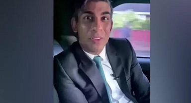 İngiltere Başbakanı Sunak'a emniyet kemeri cezası