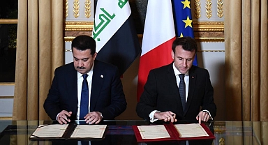Irak ve Fransa arasında stratejik ortaklık anlaşması imzalandı