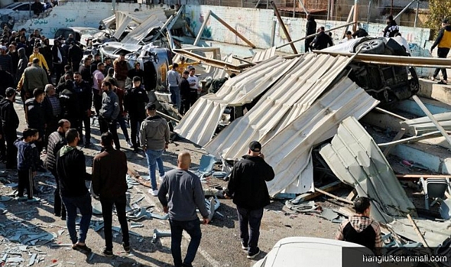 İsrail güçlerinin Batı Şeria'nın kuzeyindeki Cenin Mülteci Kampı'nda 9 Filistinliyi öldürüldü