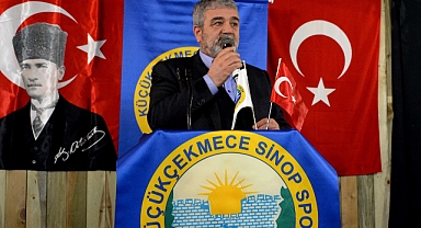 Küçükçekmece Sinopsporda Rafet Orhan güven tazeledi.