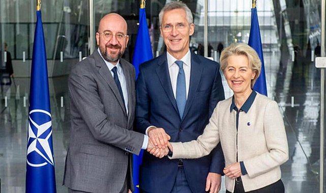 NATO Genel Sekreteri Stoltenberg, AB liderleriyle görüştü
