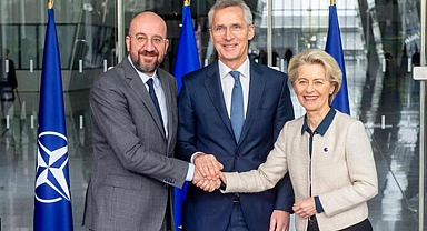 NATO Genel Sekreteri Stoltenberg, AB liderleriyle görüştü