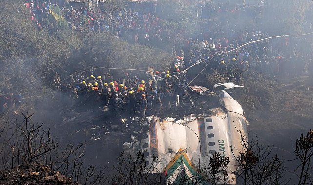 Nepal'deki uçak kazasında hayatını kaybedenlerin sayısı 69'a yükseldi