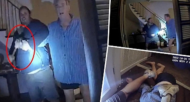 Pelosi'nin kocasına yapılan saldırının görüntüleri ortaya çıktı!