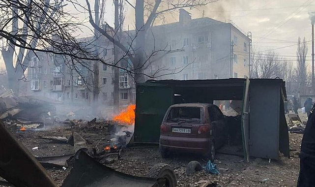 Rusya Donetsk'i vurdu: 3 ölü, 2 yaralı