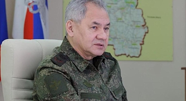 Rusya Savunma Bakanı Şoygu'dan Ukrayna'daki birlik komutanlarına ziyaret