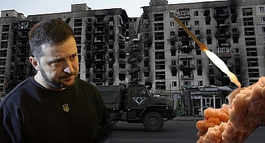 Rusya Ukrayna'ya füzelerle saldırdı! Kiev'de yüksek binalar vuruldu, çok sayıda ölü var