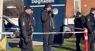 SON DAKİKA | 'İslam düşmanı şarlatan' İsveç'ten sonra bu kez de Danimarka'da! Paludan'dan skandal Kur'an-ı Kerim yakma provokasyonu