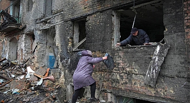 Kiev'e hava saldırısı: 1 ölü, 11 yaralı